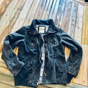 Aeropostal button/zip front jacket